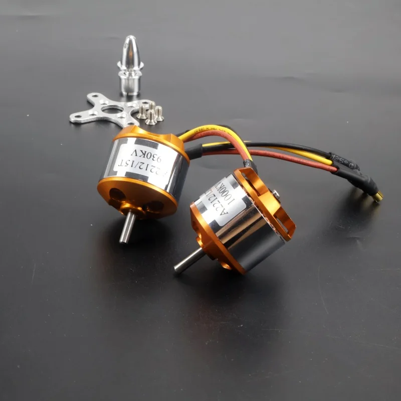 핫 세일 XXD A2212 2212 930KV 1000KV 브러시리스 모터 RC 비행기 고정익 멀티로터 드론용