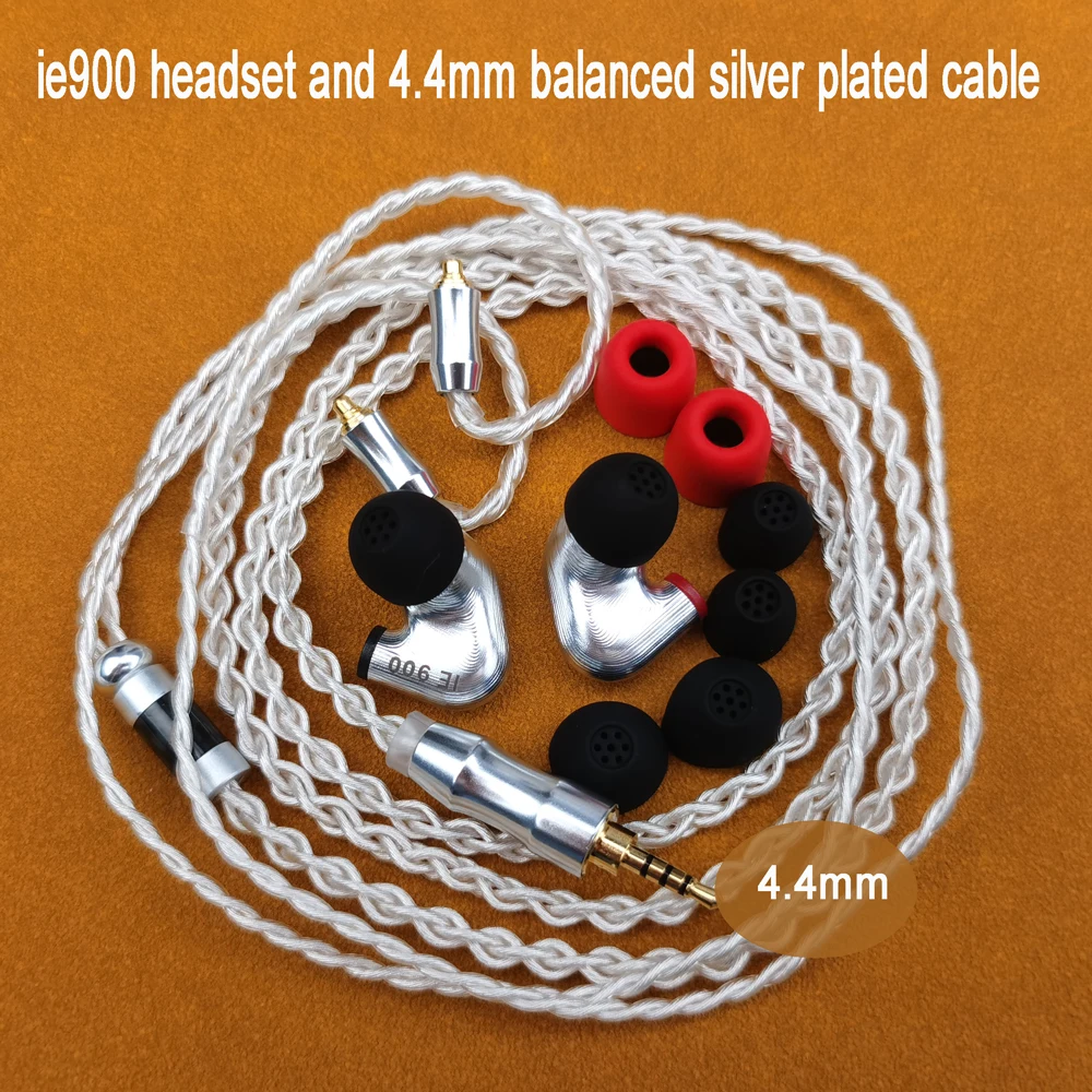 DIY IE900 HiFi In-ear Earphone high resolution 3.5/2.5/4.4mm