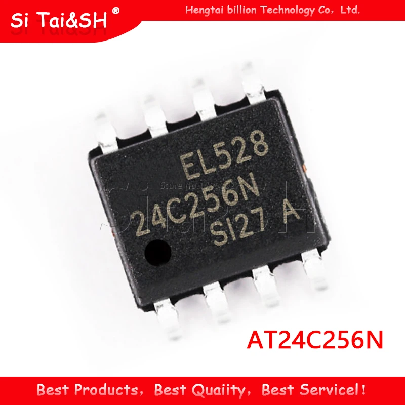 10 個 AT24C256N-SU27 AT24C256 AT24C256N-10SU-2.7 AT24C256N 24C256 AT24C256C 防水シェル