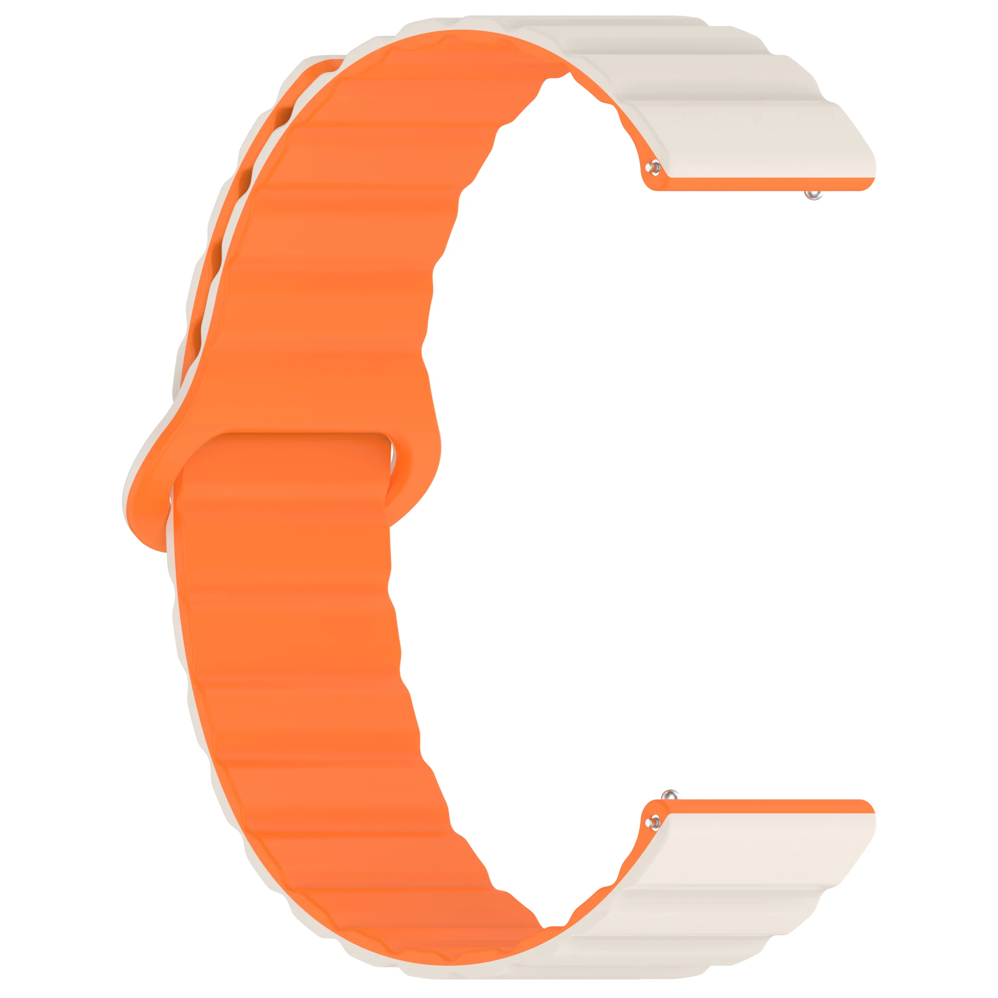 18mm/20mm/22mm Silicone Double-sided Magnetic Strap for Huawei GT5/5 Pro GT4 GT3 GT2, Quick-Release, Universal Multiple Models