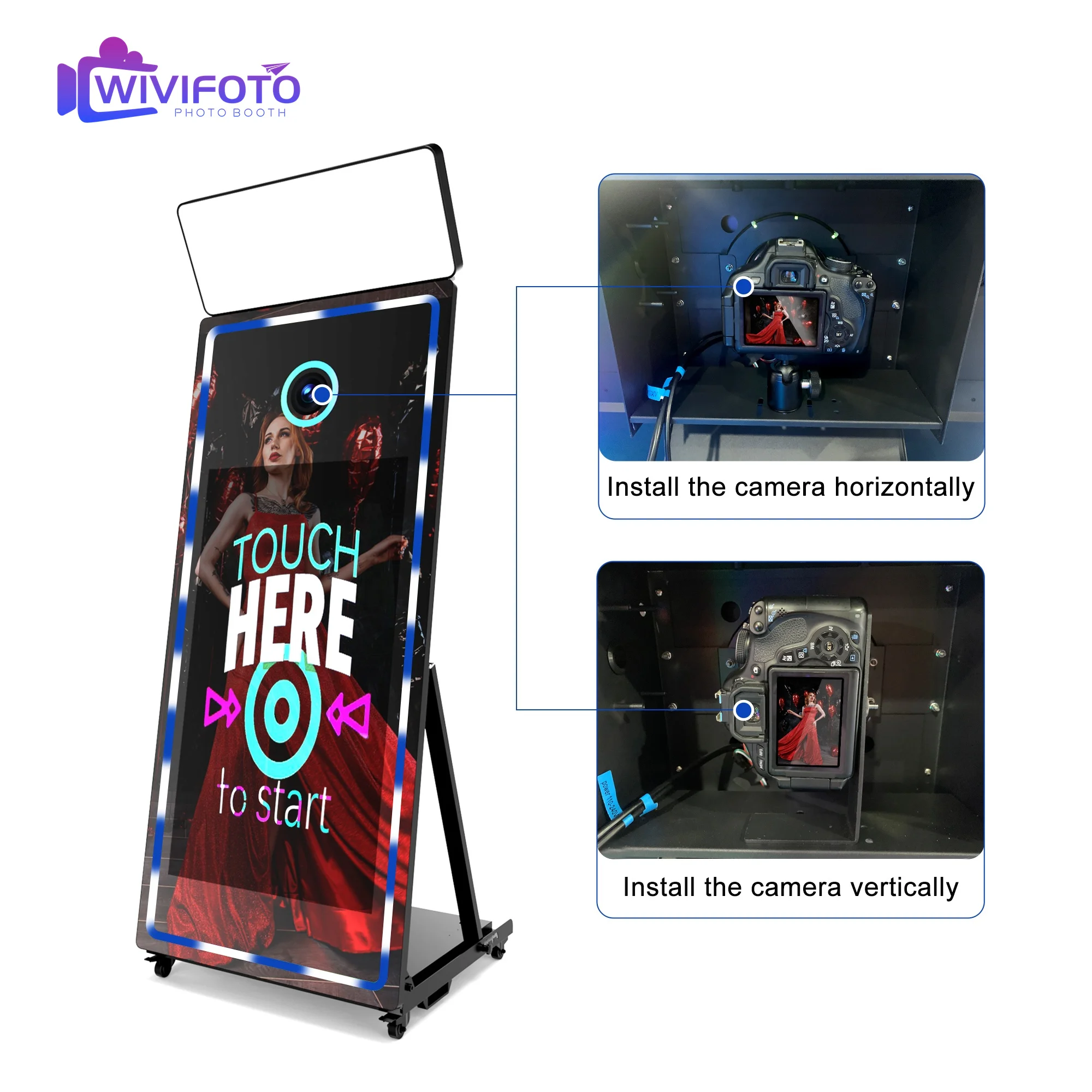 Рисунок 5 - 65-дюймовая зеркальная фотобудка