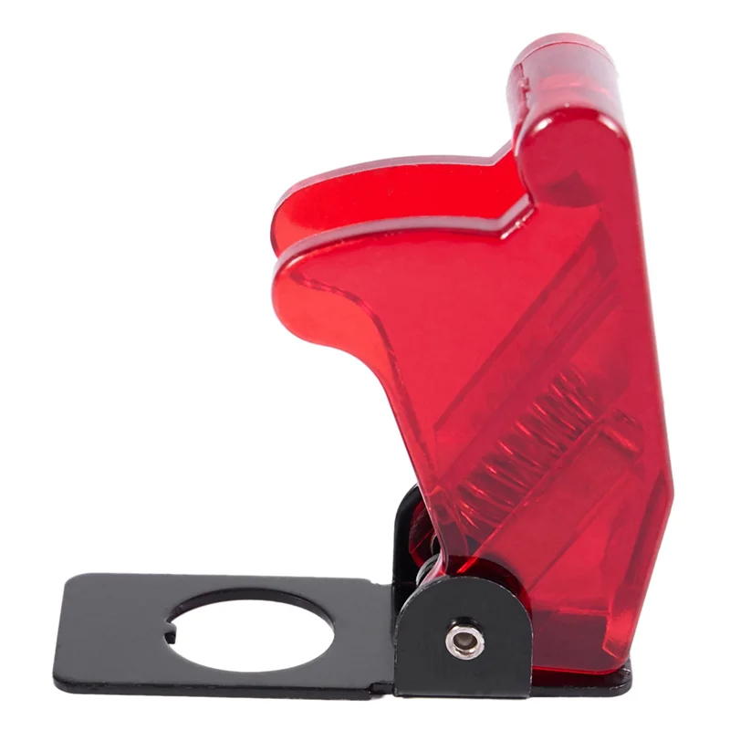 ABGB-Plastic 12Mm Toggle Switch Safety Cover Protector Cap Guard 25Pcs Red