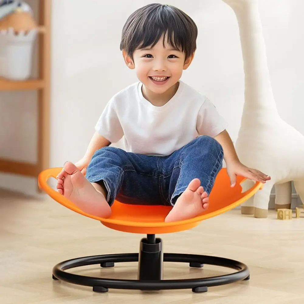 Anti-slip Balance Swivel Chair Large Load Bearing Sitting Comfortably Toddlers Sit and Spin Seat Metal Base Improves Focus