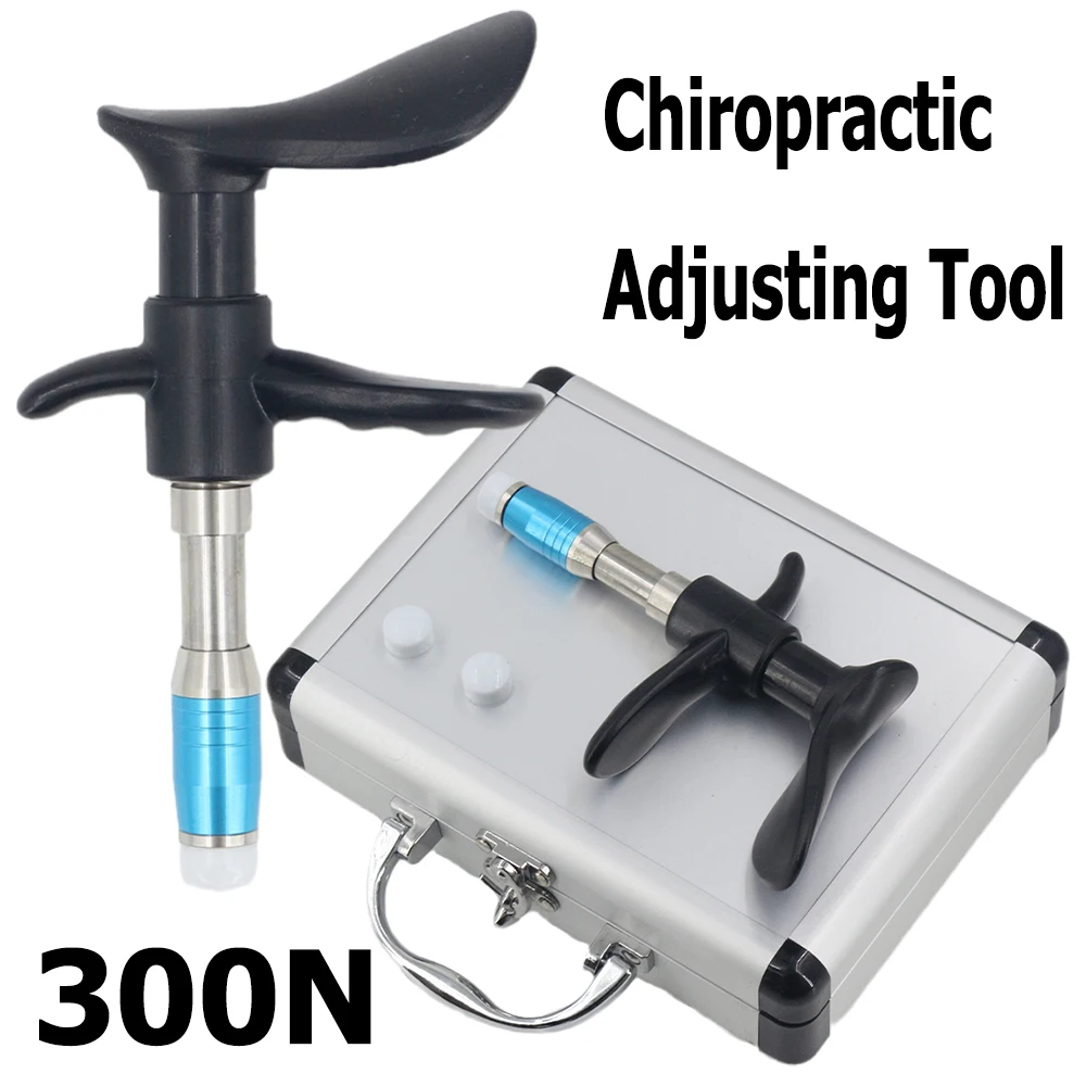 

New 300N Manual Chiropractic Gun Cervical Spine Correction Adjusting Tool Healthcare Adjustment Bone Massager Relief Joint Pain