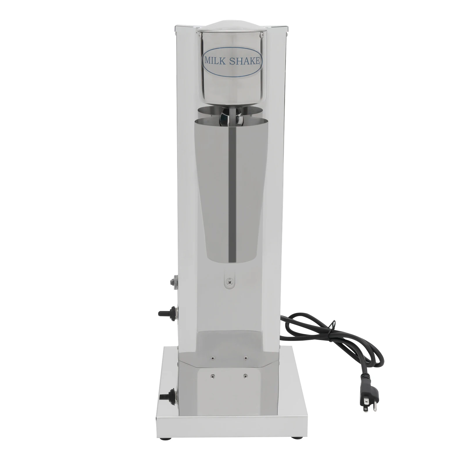Mesin Milkshake Listrik Stainless Steel Komersial 110V 180W 650ml Blender Minuman Mesin Milkshake Stainless Steel