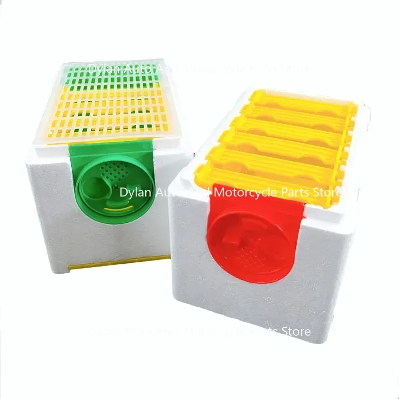 Queen Bees Rearing Box Double Layer Beekeeping 10 Frames Foam Hives Box, Bees Mating Box DIY Beekeeping Hives for Reserve Tools - view 3