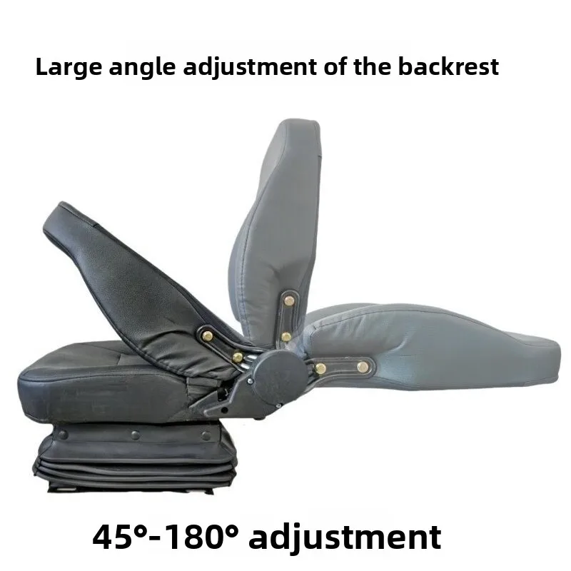 Shock-Resistant Seat for Construction Machinery - Loader, Excavator, Tractor, 4-Wheeler, Electric Vehicle & Amusement Vehicle