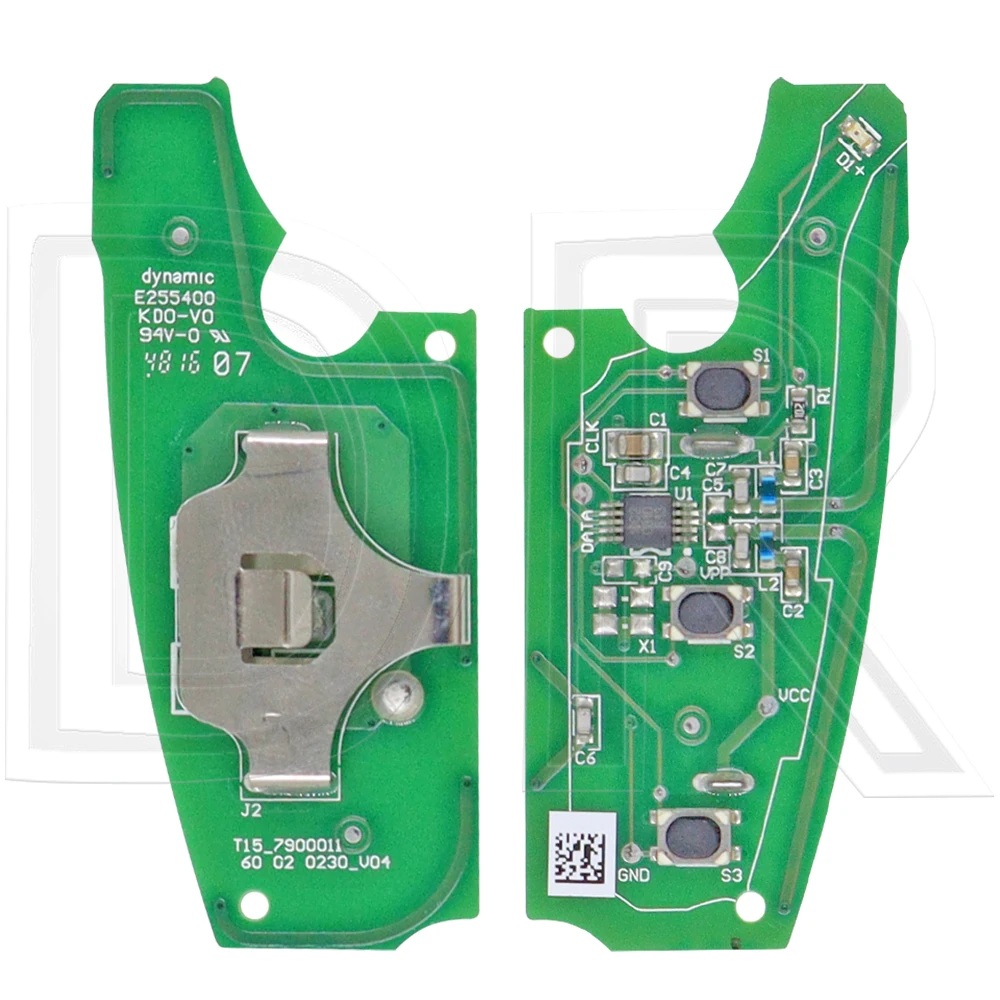 Great ID46 PCF7936AA 433MHz Original HU101 Flip Car Remote Control Key For Arrizo 5 2019+ Chery Tiggo 3X 3XE