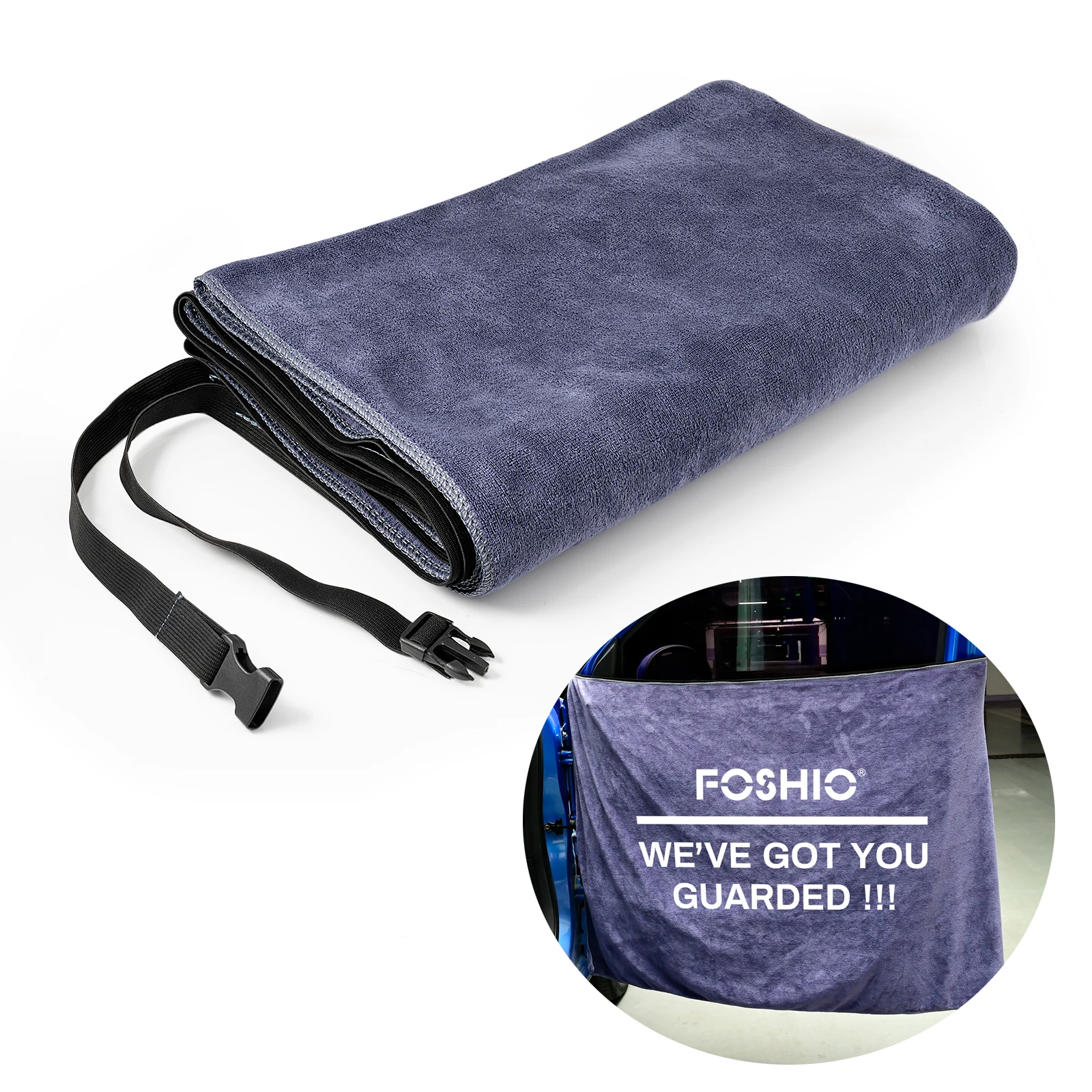 Microfiber Towel Detailing - Efdis penutup pintu mobil serat mikro