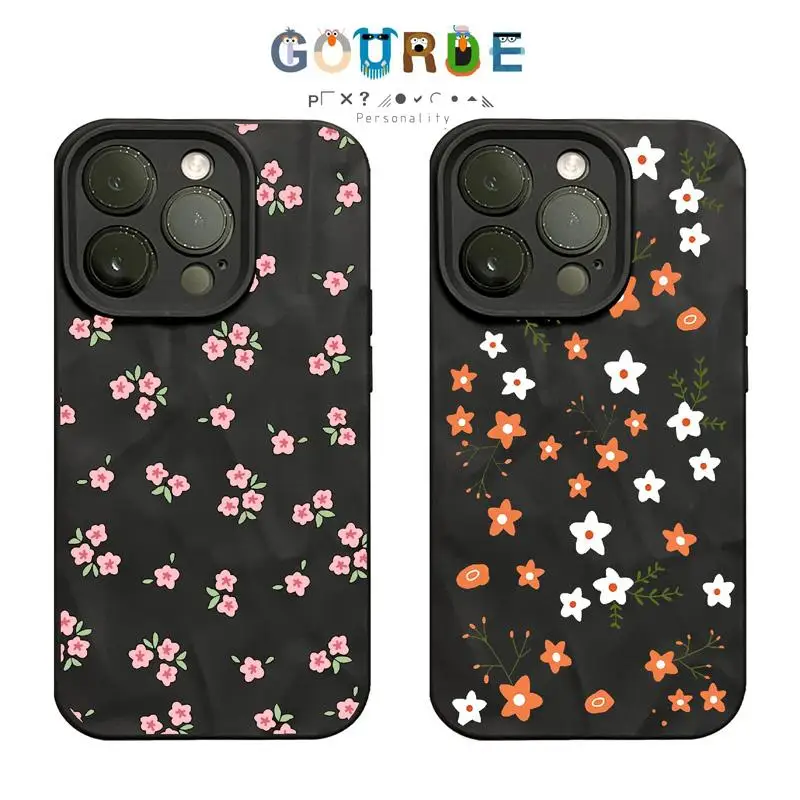 

Gourde Simple beautiful flowers patterns Phone Case for Iphone 16 15 14 12 13 11 Pro Max IP 7 8 Plus Iphon X XS XR Xs Max