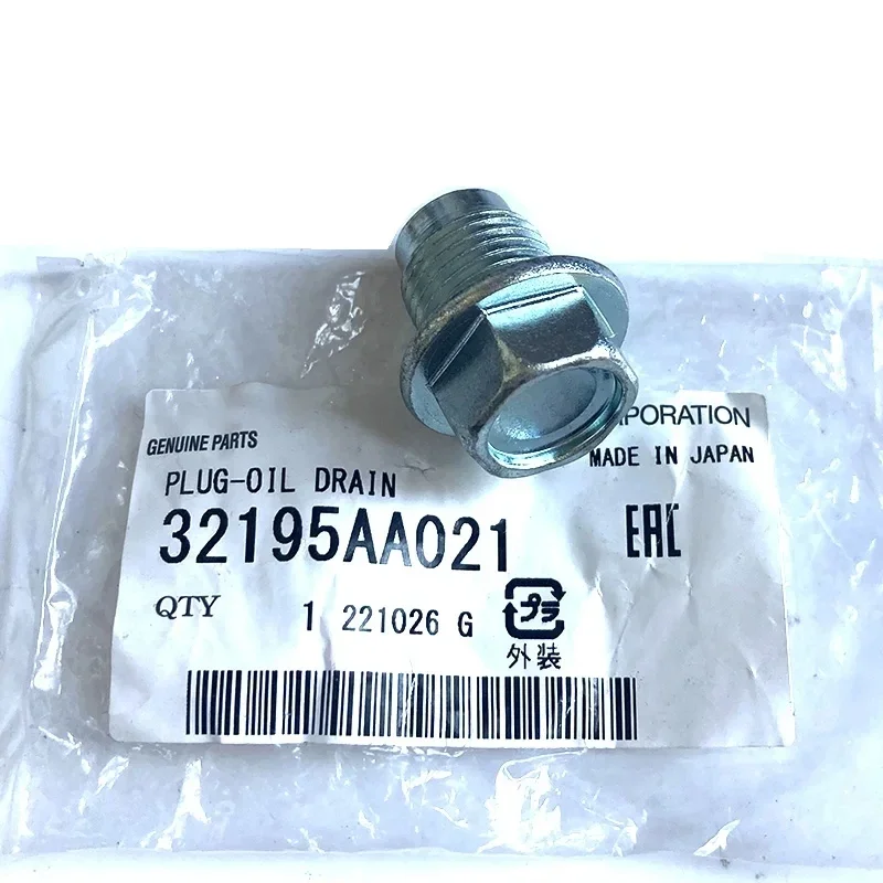 

New Genuine 32195AA020 Oil Drain Plug For Subaru Forester Legacy Outback XV Impreza 2011-2019