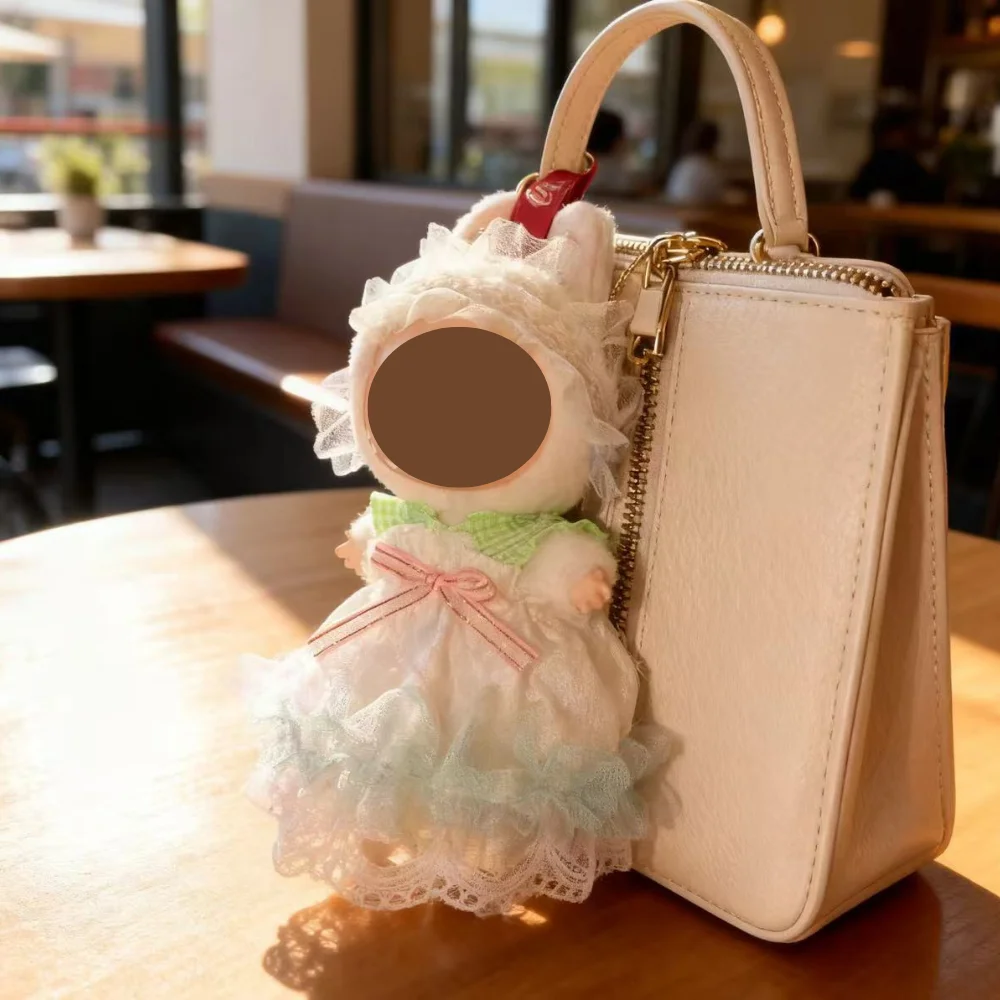 زي دمية LA BUBU مقاس 17 سم (الدمية غير متضمنة) ملابس LA BUBU، مجموعة فساتين متدرجة رائعة ولطيفة من LA BUBU، ملحقات LA BUBU #3