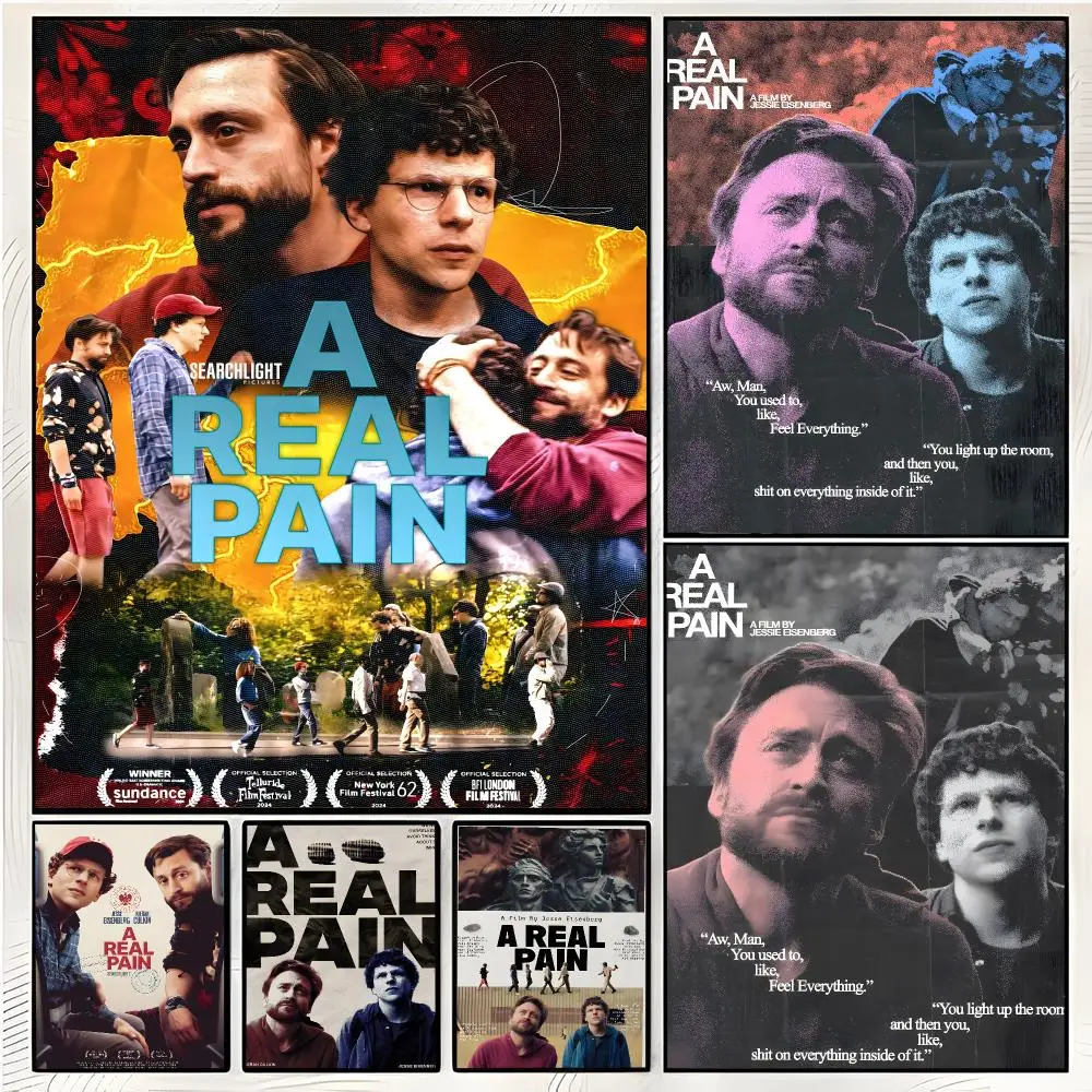 Movie Drama A Real Pain Poster Superior Home Space  Indoor Decorative Art & Home Decor