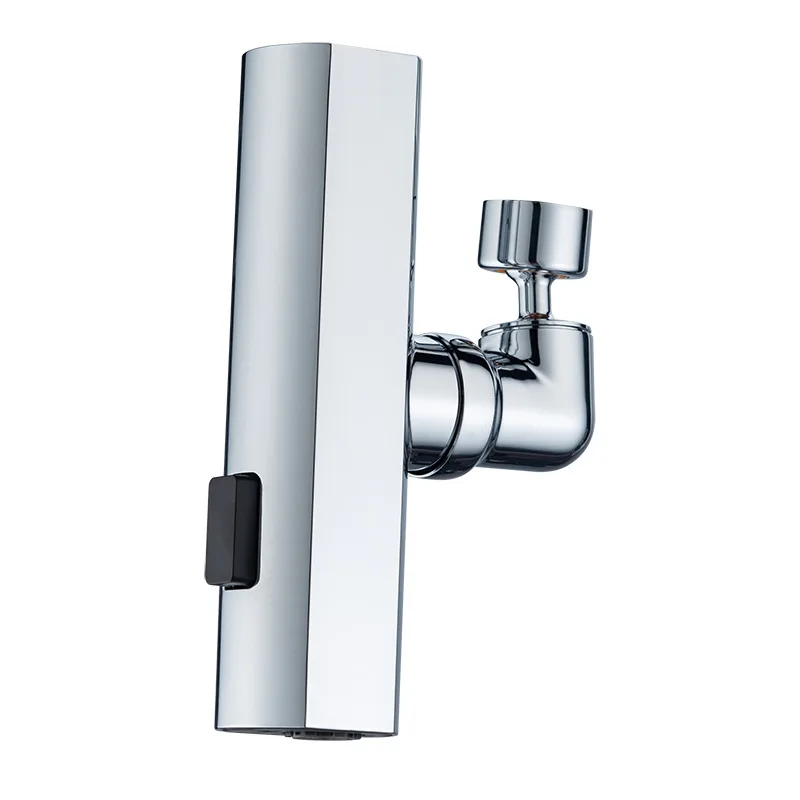 Kitchen faucet splash-proof artifact rotating aerator pressurized extension nozzle