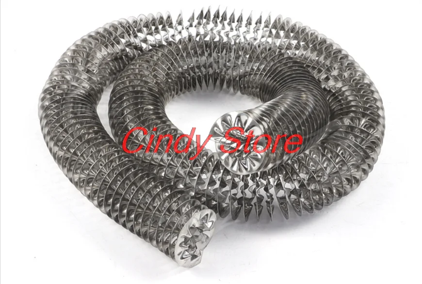 1m Stainless steel spiral hollow fin for heating Cooling tube special fin drying radiator warped fin tube accessories