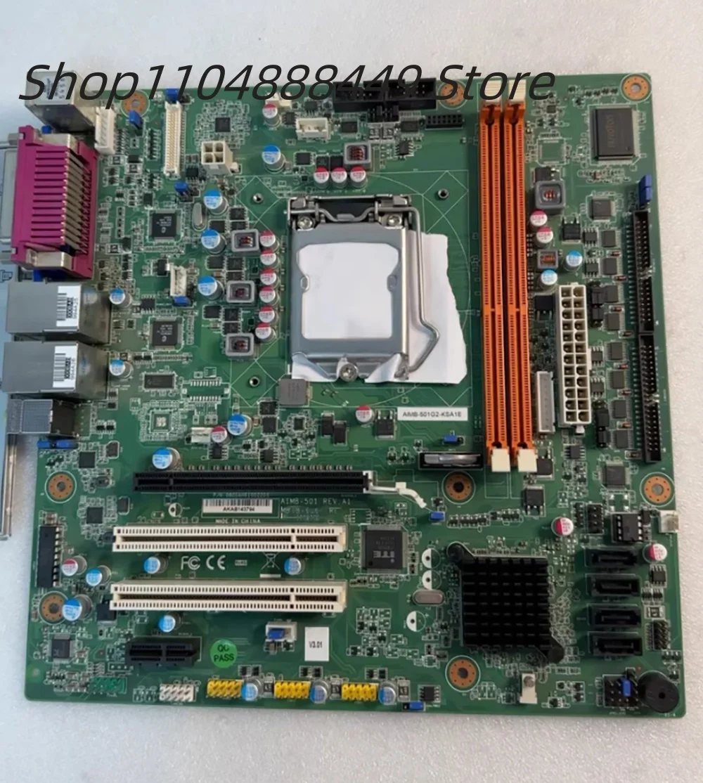 AIMB-501G2 REV A1 اللوحة الأم للتحكم الصناعي
