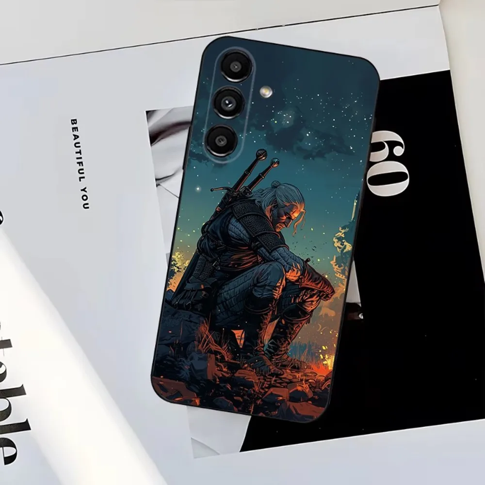 Game T-The Witcher 3 Phone Case For Samsung S25,S24,S23,S22,S21,S20,S10,Ultra,Plus,Lite,FE,Soft Silicone Black Cover