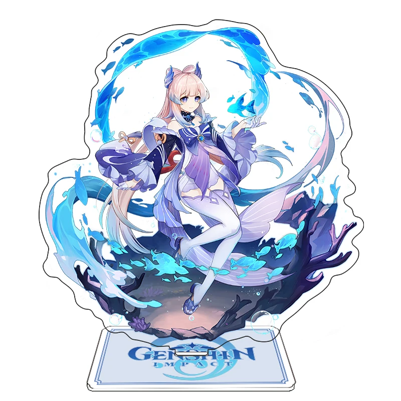 Genshin Impact Character Acrylic Standee Customization Stand Nahida Figure Neuvillette Figurine Thoma Raiden Figma HD Printing