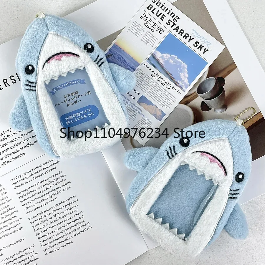 القرش القطيفة بطاقة كم تخزين نجمة صغيرة صور الديكور الإبداعية دمية بطاقة الهوية جمع التعبئة والتغليف زوجين هدية