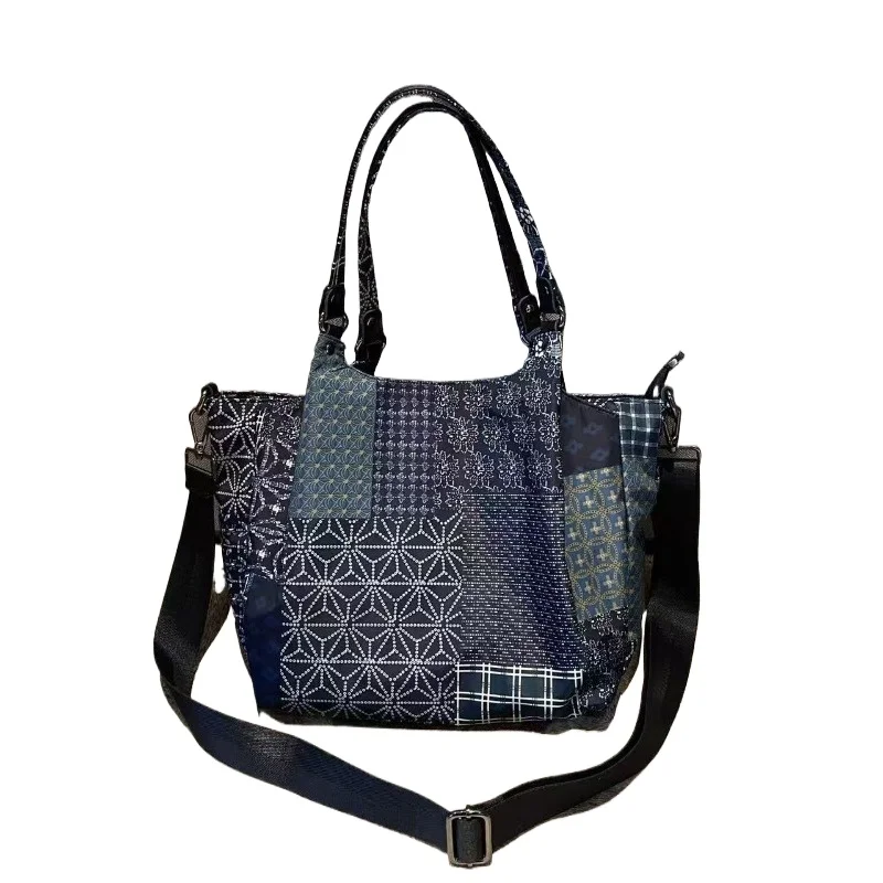 New Light Commuter Tote Bag Multi-compartment Nylon Cloth Versatile Business Trip Large Capacity Shoulder Messenger Bag Women