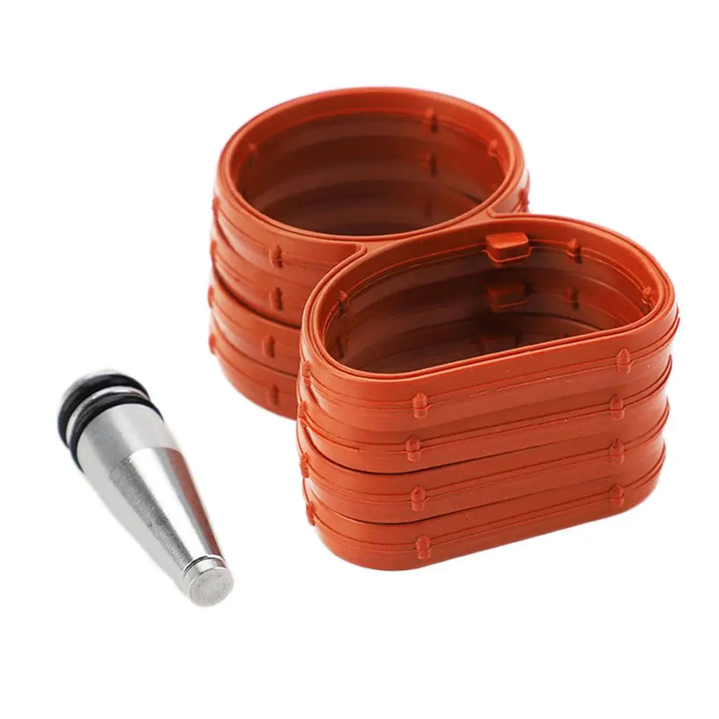 Autoklappenstecker mit 4-teiligen Dichtungen, Ersatzset zum Entfernen von Rohlingen