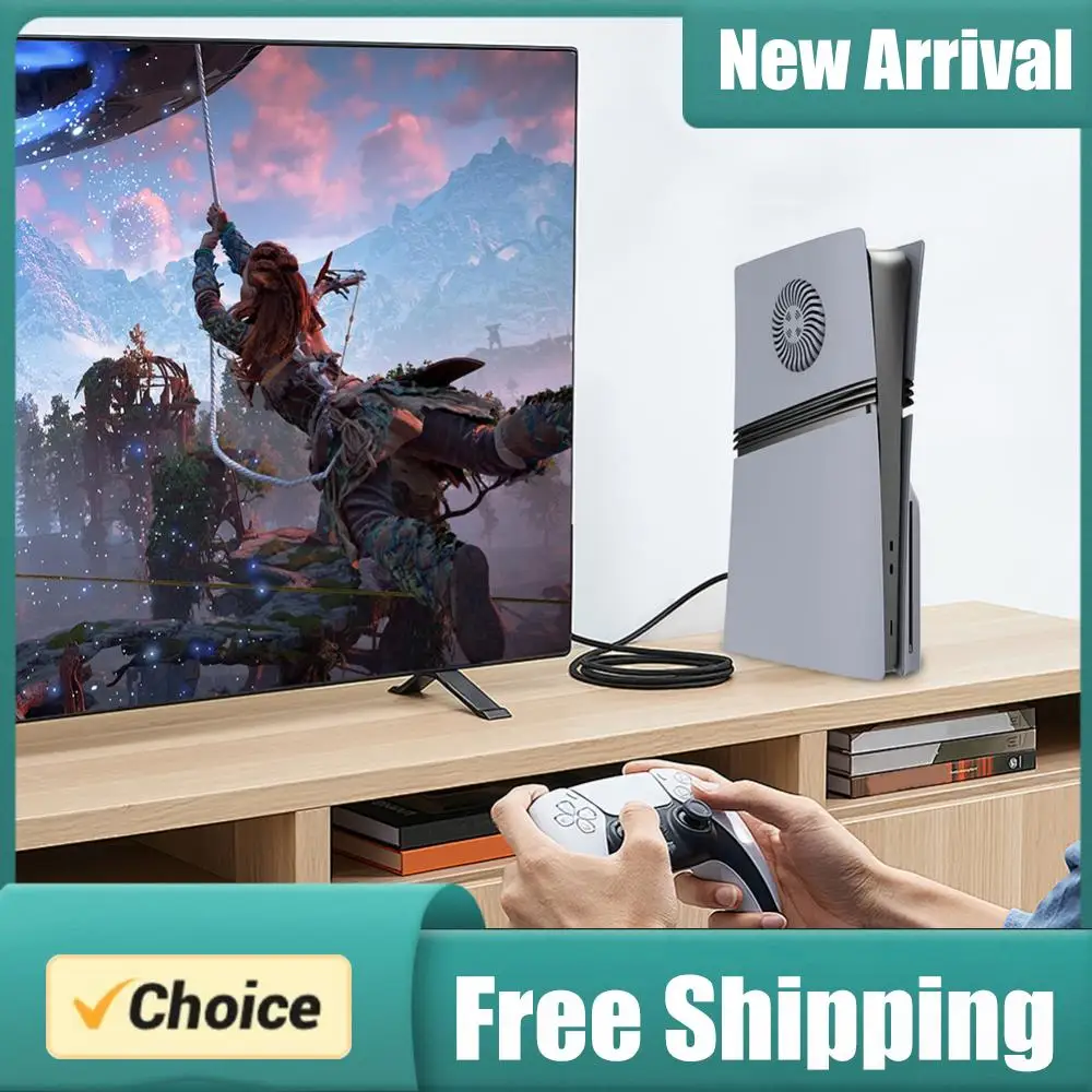 

For PS 5 Pro Face Plate Console Cover Dustproof Faceplate Case Cover with Cooling Vent for PlayStation5 Pro Disc/Digital Edition