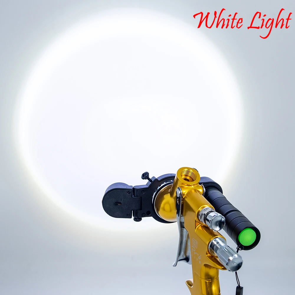 High quality Portable spray paint gun LED light Color correction lighting tool paint gun lights accessories