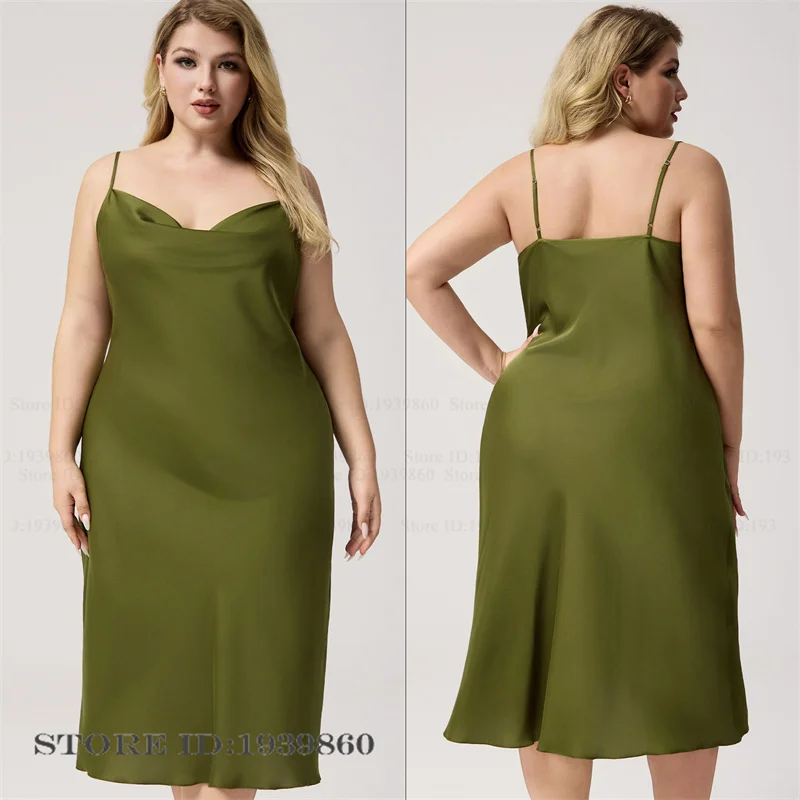 

Sexy Nightgown Women Intimate Lingerie Large Size Long Nightdress Home Clothing Summer New Silk Satin Sleepwear Loungewear 5XL