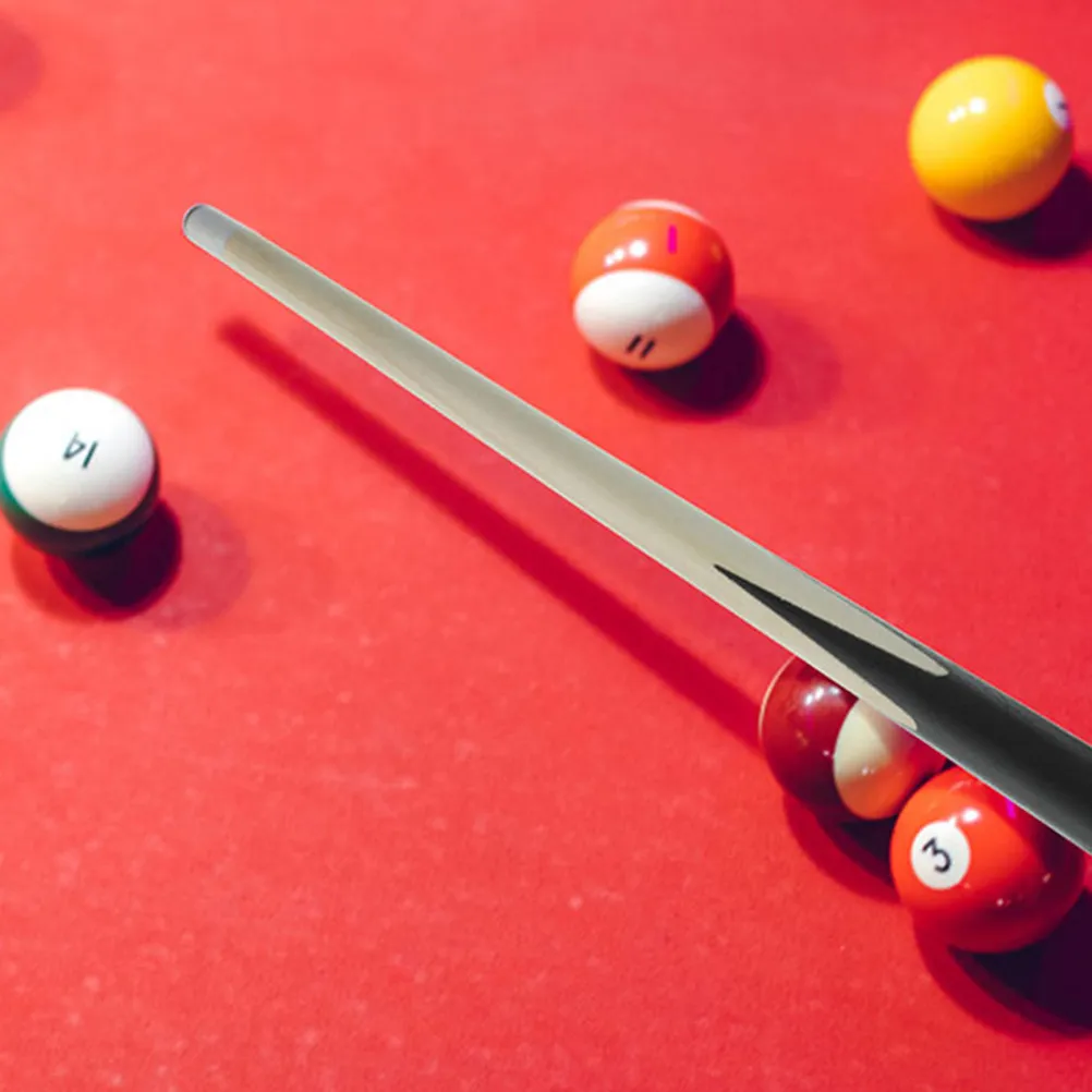 

3Pcs Mini Pool Cues Kids Short Wooden Billiard Sticks Child-Sized Snooker Rods for Birthday Party Pool Table Accessories