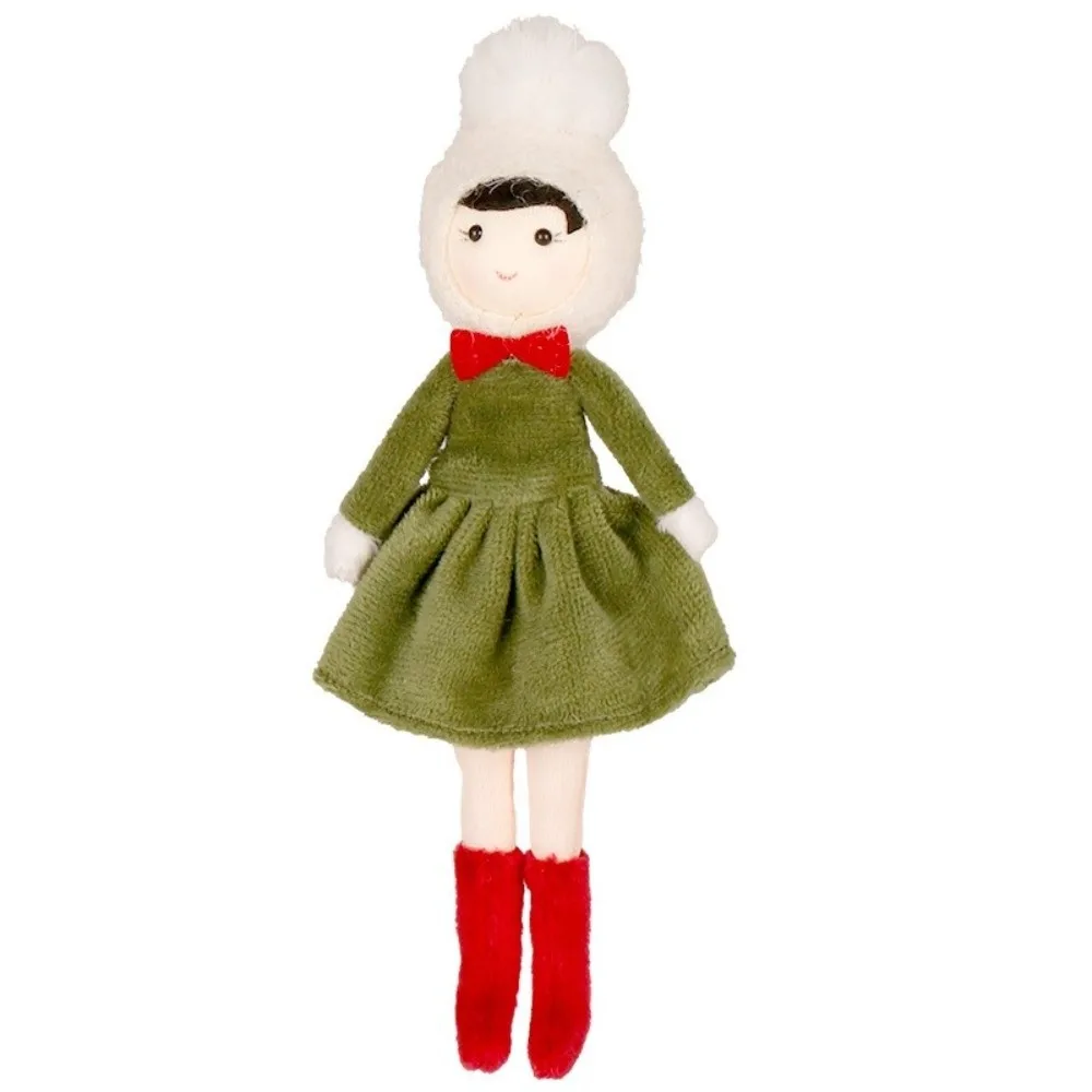 

Cute Little Girl Xmas Tree Hanging Ornament Handmade Xmas Pendant DIY Kid Gift New Year Decoration