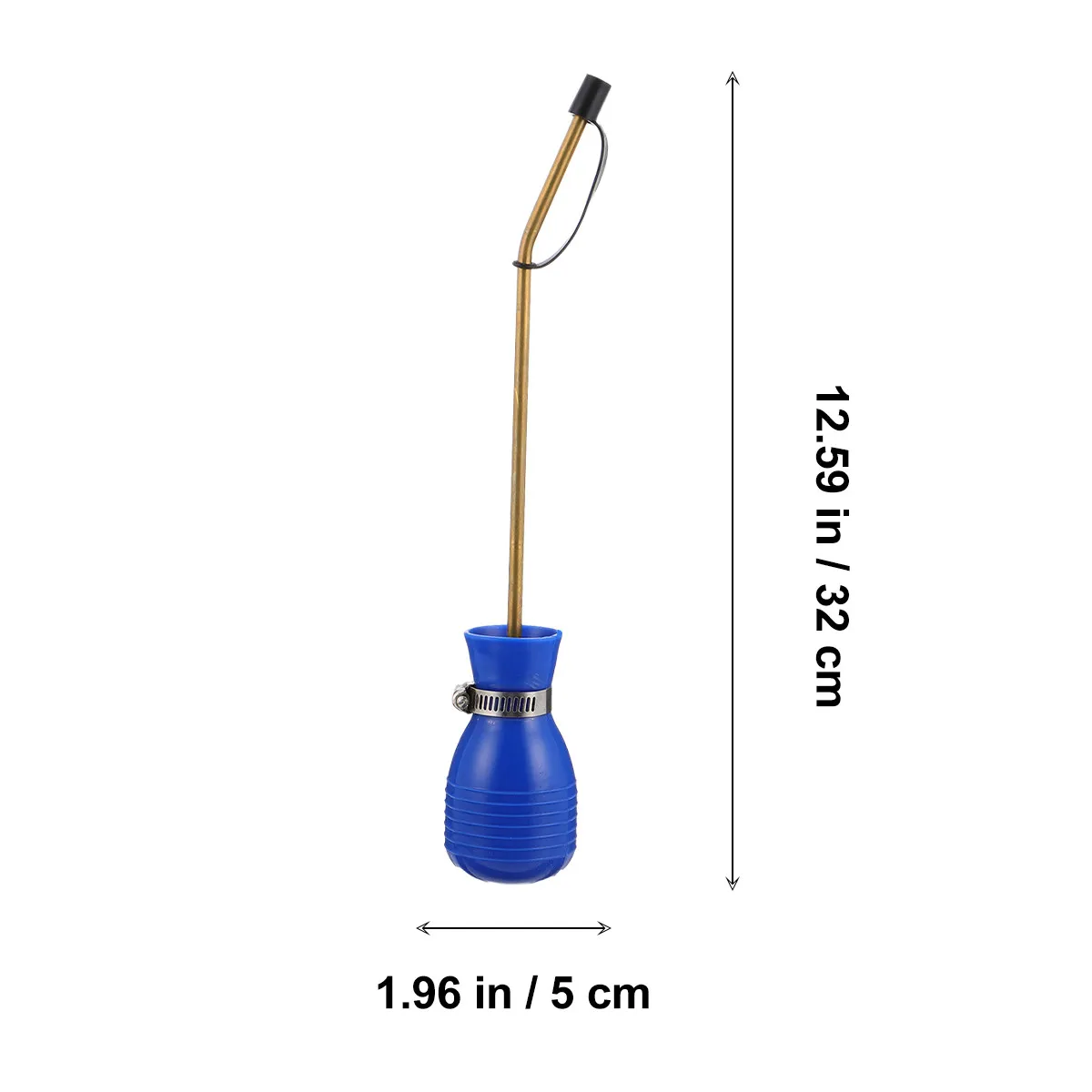 Pest Control Bulb Duster Powder Duster Long Copper Lance Easy Use Durable Material Hand Sprayer for Precision Nest
