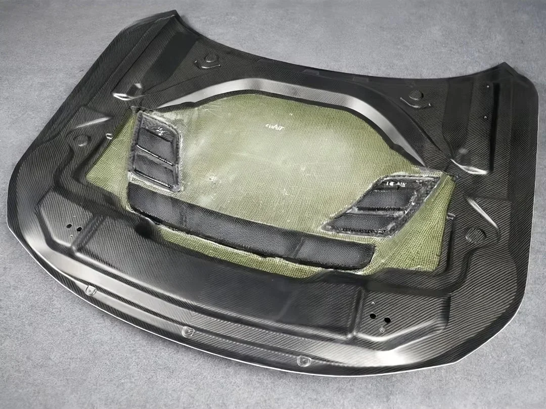 N Style G87 M2 Dry Carbon Fiber Hood for G87 M2 Engine Cover 6