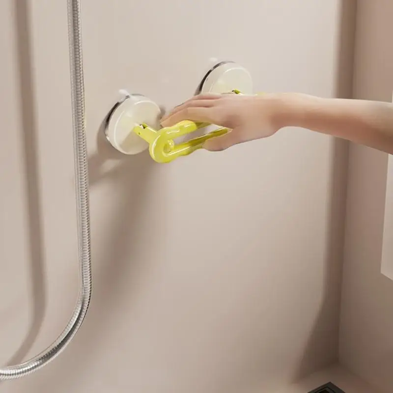 

R9UF Suction Cup Door Handle Nonslip Shower Bathtubs Handle Safe Grip Easy To Install