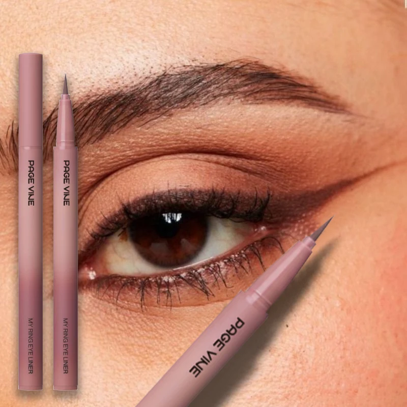 Lápiz Delineador de ojos líquido de secado rápido, resistente al agua, resistente a las manchas, maquillaje de ojos delicado y suave de larga duración, nuevo lápiz Delineador de ojos