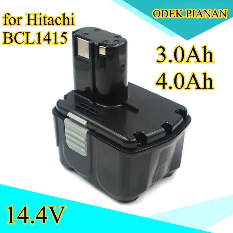 بطارية بديلة 3000 مللي أمبير في الساعة 4000 مللي أمبير في الساعة لشركة هيتاشي 14.4 فولت BCL1415 18650 بطارية ليثيوم أيون لأدوات تشغيل مثقاب الطاقة 14.4VB