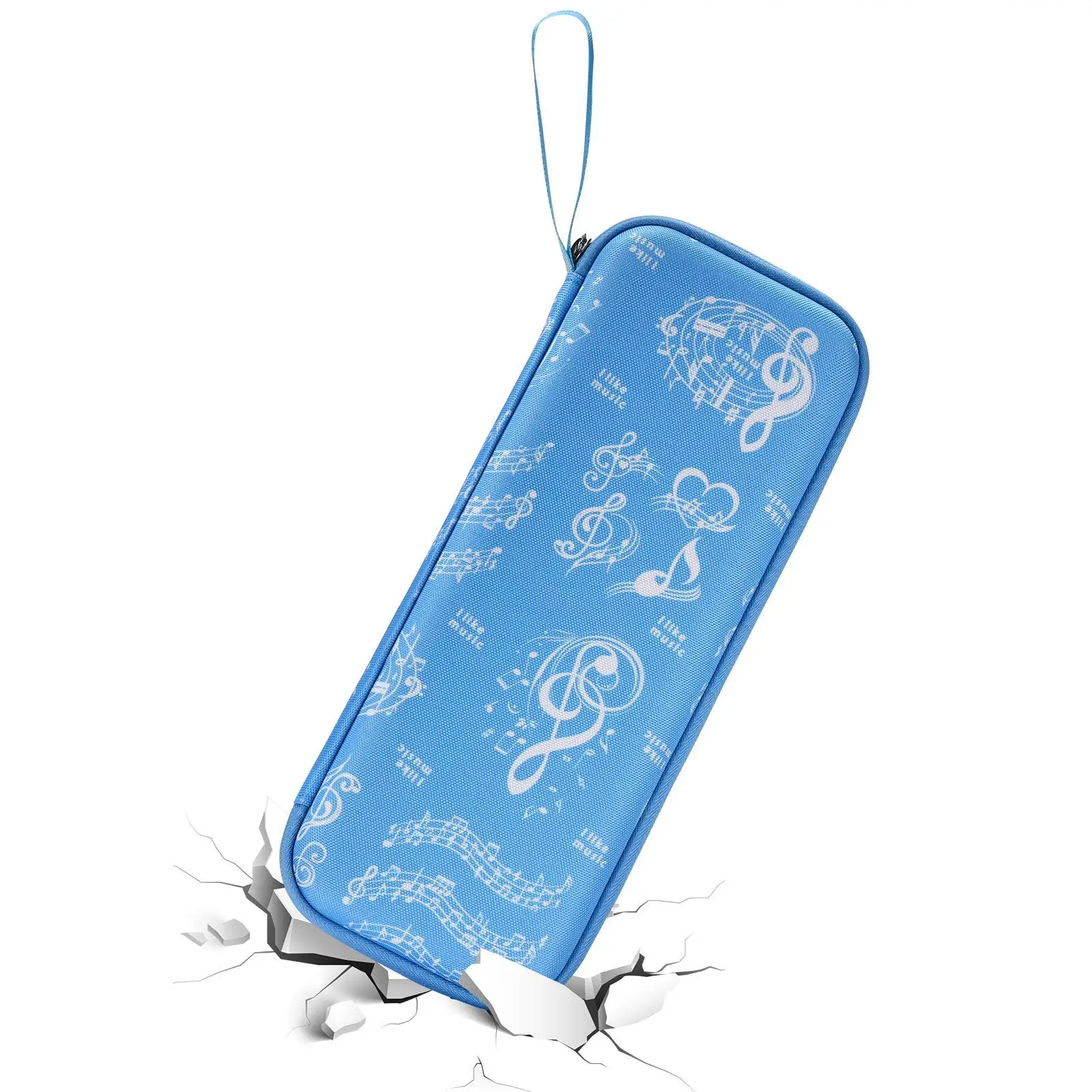 Japanese Electronic Musical Instrument Case Holder Zipper Scratch Resistant Storage Organizer for Kids Children Party Favor