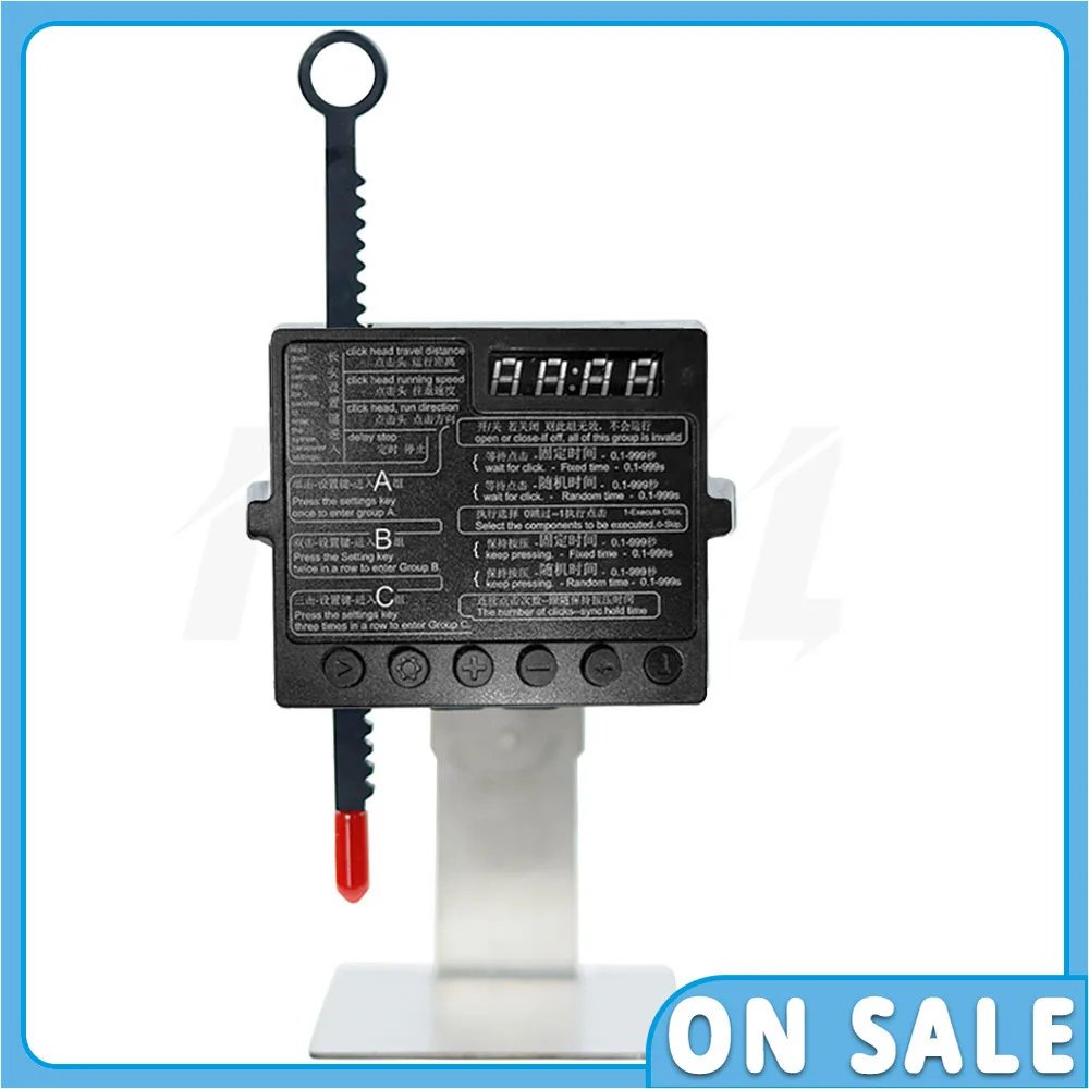Teclado automático clicker físico mouse mover ferramenta de clique automático 3 modos mudança anti gota equipamento de suspensão física