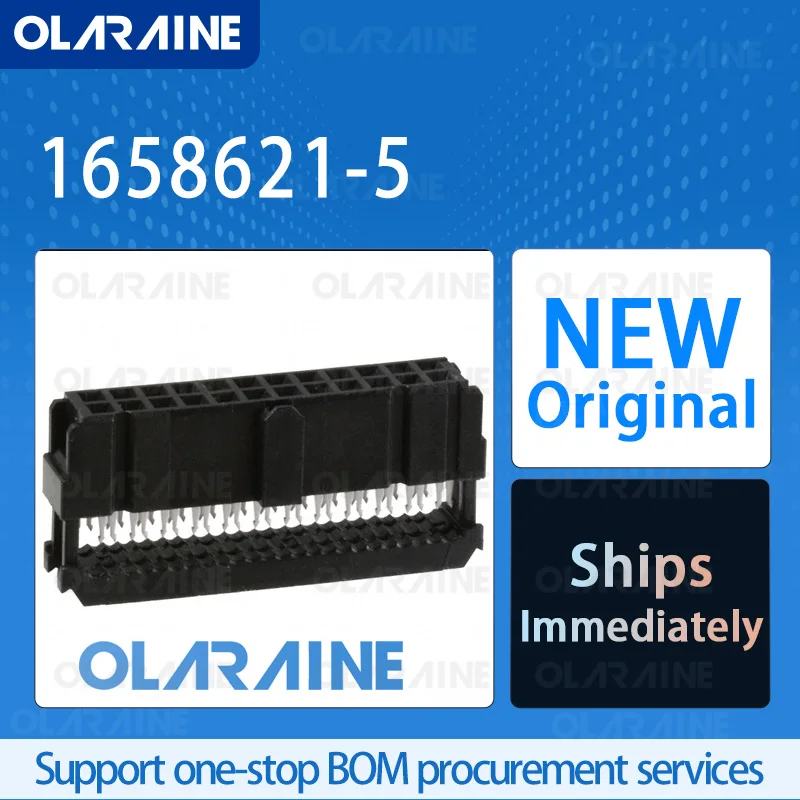 

20/50/100Pcs 1658621-5 100% brand new and original IC chip Headers and wire housings Connector 24 Position