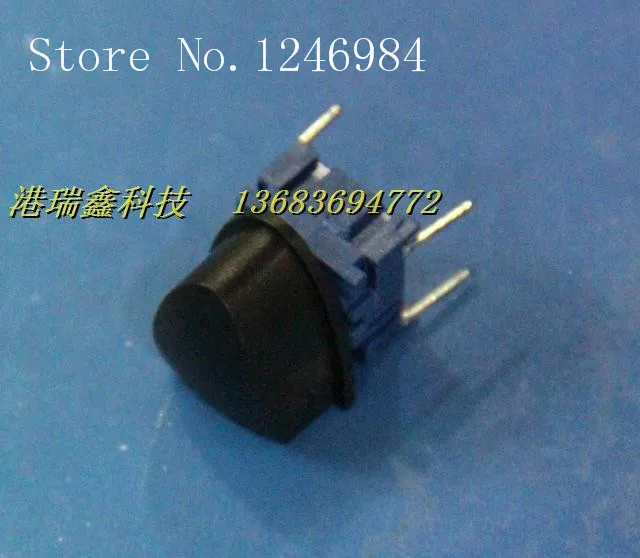 [SA]Denmark MEC black reset switch button switch micro switch 3FTL6 + 1V 09--50pcs/lot