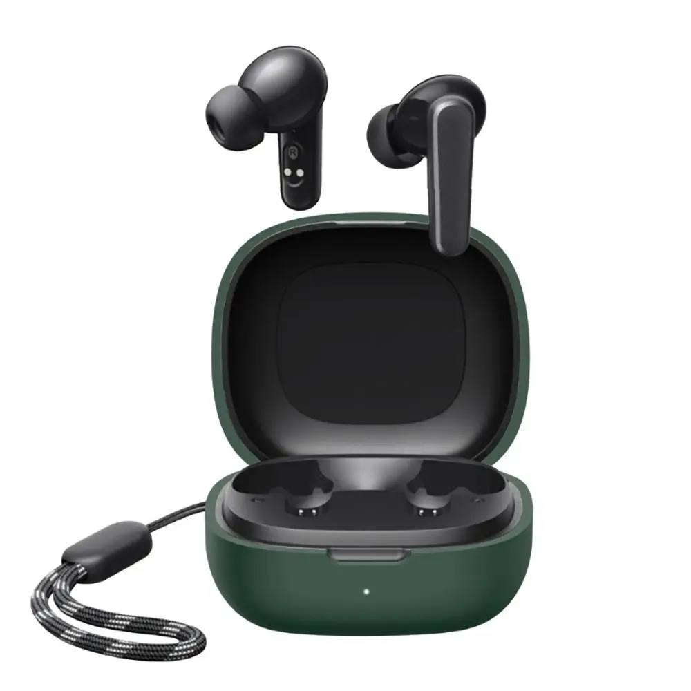 

Silicone Headphone Protective Case Shockproof Washable Wireless Earphone Shell Dustproof Soild Color for Anker Soundcore R50i