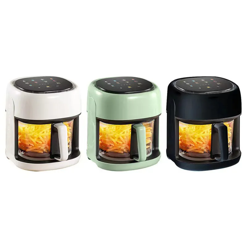 

Air, fryer, household, fully automatic, visual, integrated, no oil fume, small household appliances