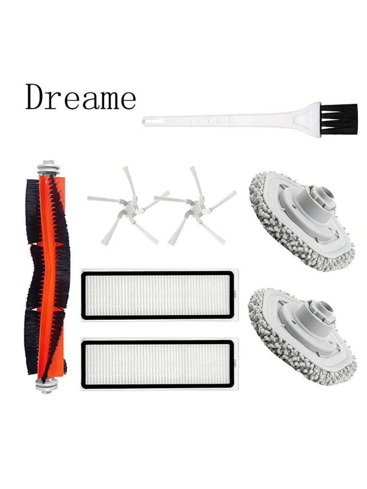 

For Dreame W10\W10PRO W10S\W10SPRO Main Brush Cloth Filter Side Brush trash