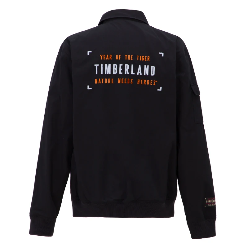 سترة Timberland للرجال للمشي لمسافات طويلة كاجوال ذات وجهين ومريحة وطية صدر السترة A27F5001