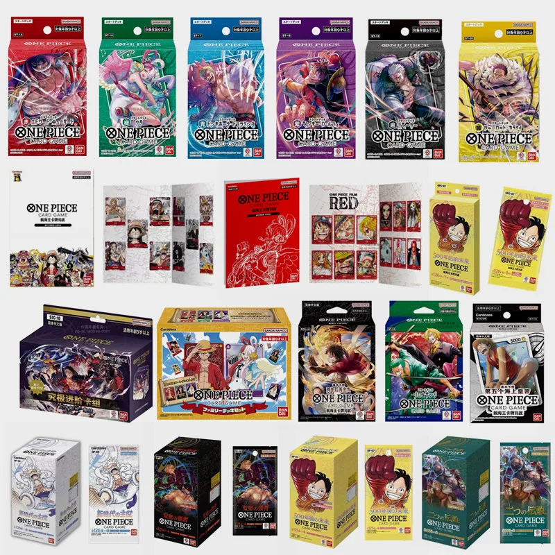 Bandai Original One Piece OP05-08Anime STC01-10 Card ST10-20 trategy Kingdom Supplement Pack OPCG Card Battle Game Top War Poker