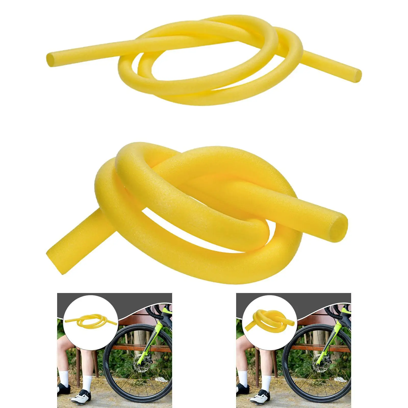 

Bike Tire Insert Adults Tool Versatile Replacement Portable Reusable Accessories Inner Tube Insert for Cycling Outdoor Riding