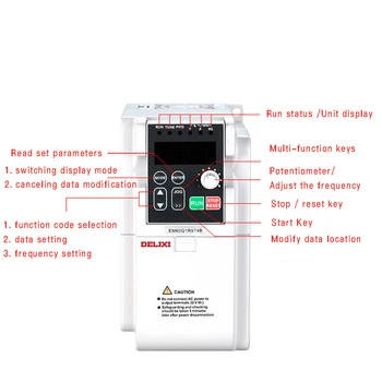 stable performance single phase CE Certificated 220V grid tie inverter 1hp ac dc converter in ac motor