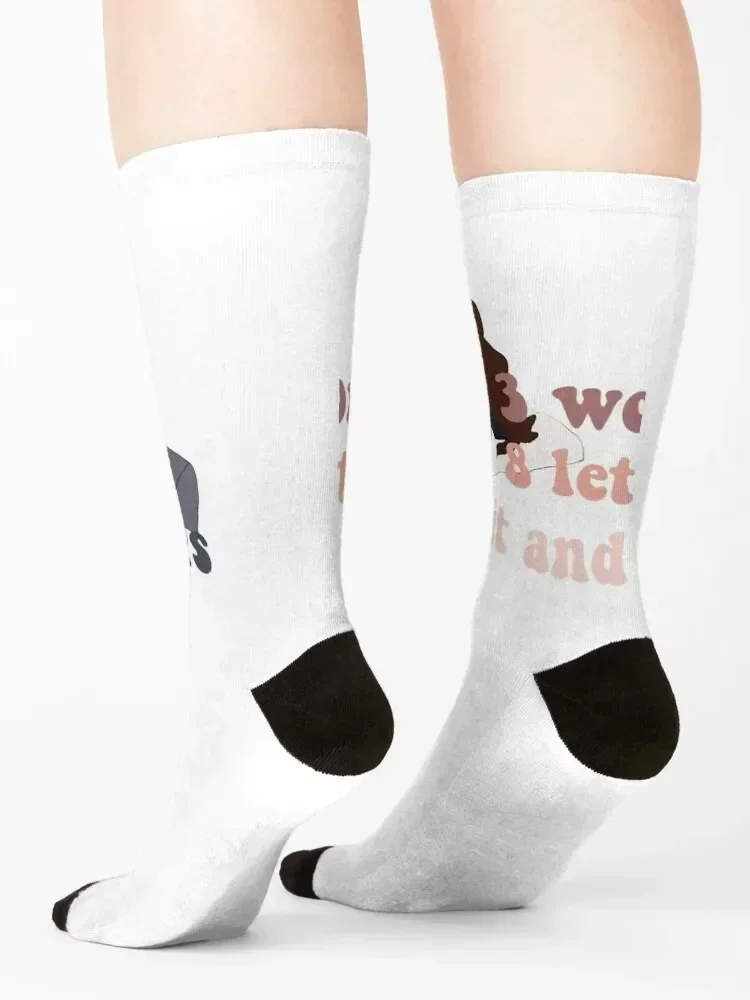 Movie Men Woman Words Letters Say It And I’M Yours Awesome First Day Socks custom kids cycling Socks Men's Women's