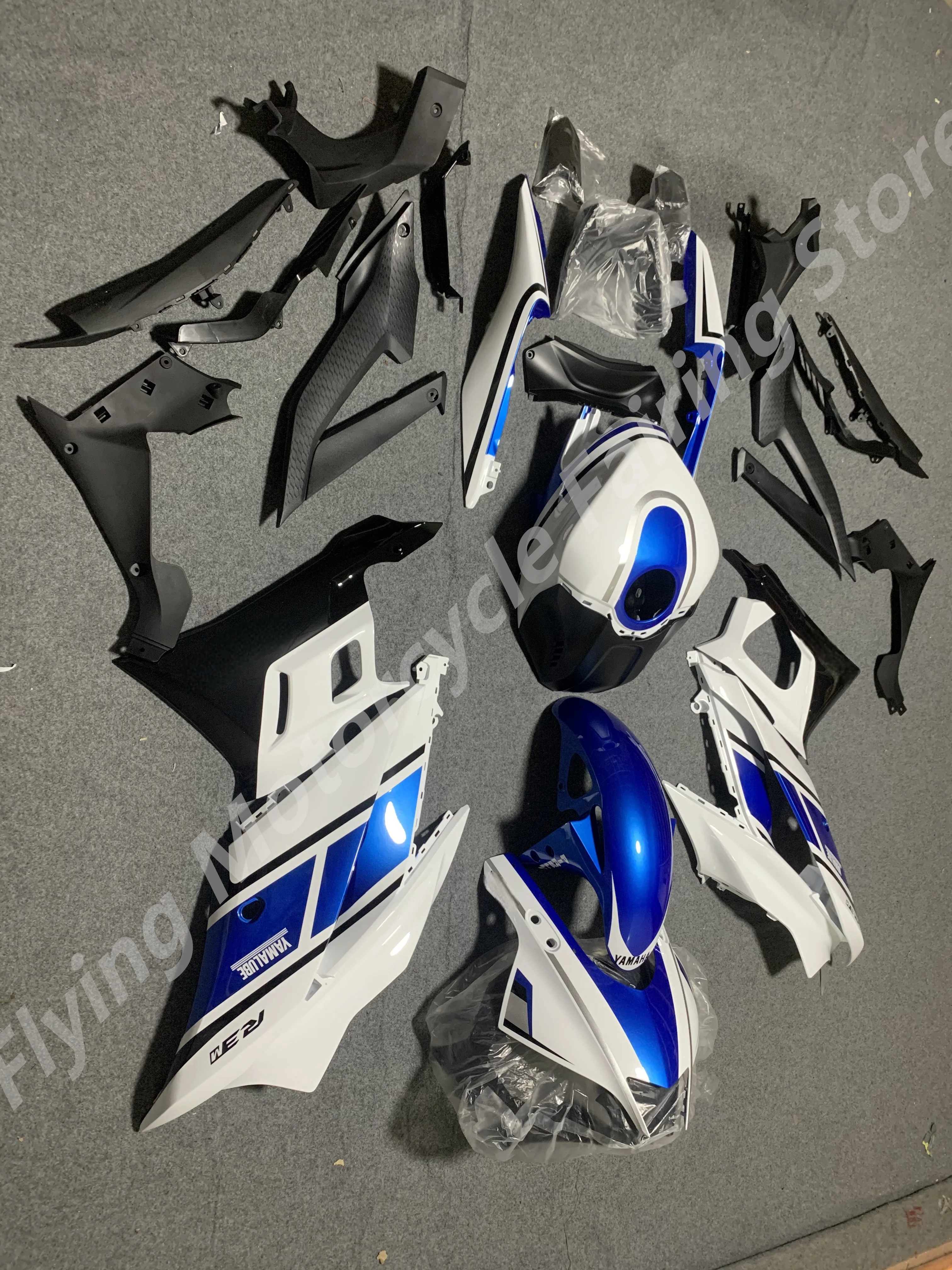 ABS Fairings for Yamaha YZF R25 R3 19-23 High Quality Injection Motorcycle Fairing Kit 2019 2020 2021 2022 2023 white blue black