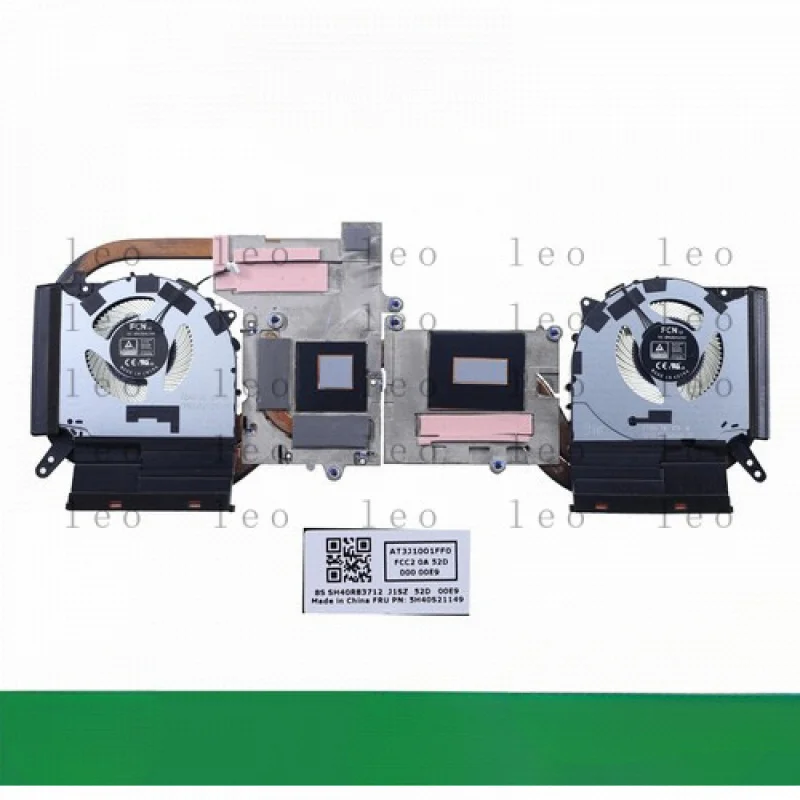 

Вентилятор радиатора процессора и графического процессора для ноутбука PP для Legion 5 15IRX9 83JJ 5H40S21149