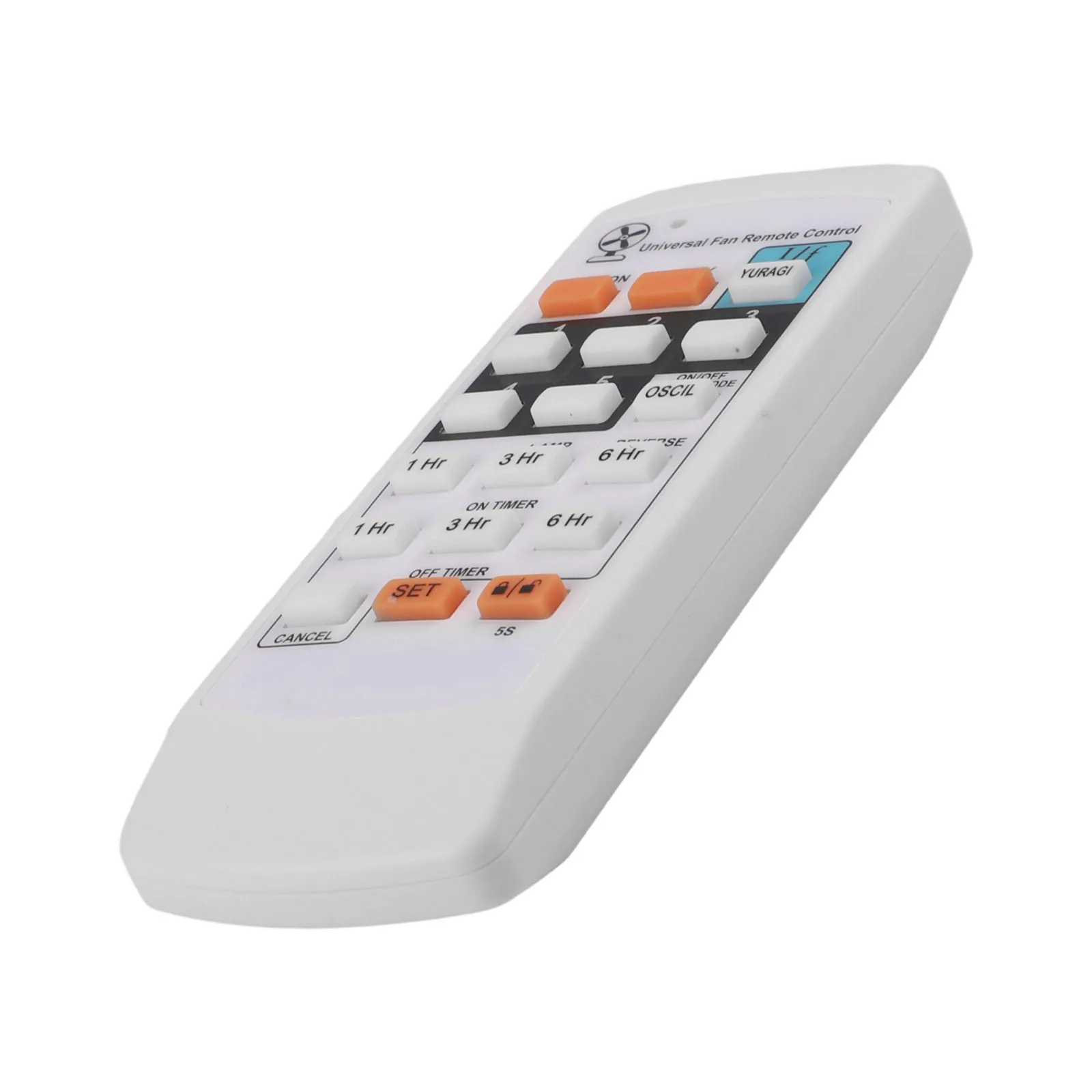 White ABS Electric Fan Remote Control Replacement For KDK ELMARK RM-F900MKII RM-F989+2 Fan Accessories 4pcs
